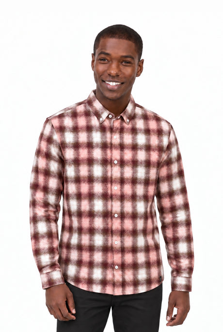 The Double Brushed Shirt misty rose – front