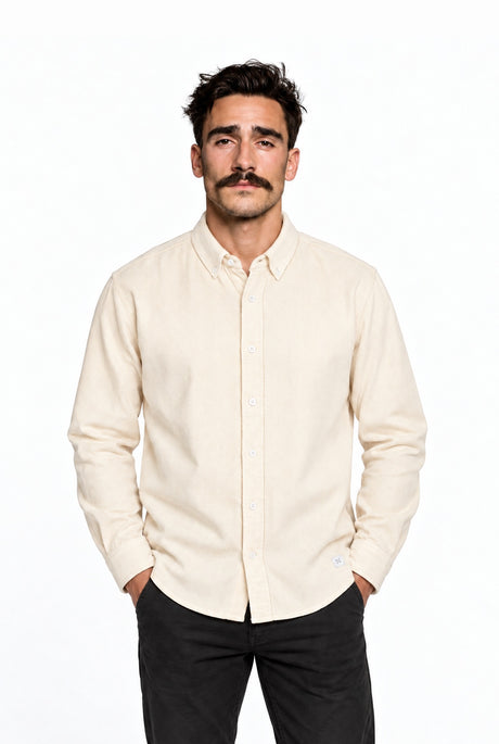 The Herringbone Shirt – front