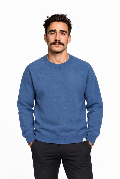 The Signature Raglan Sweater blue horizon – front
