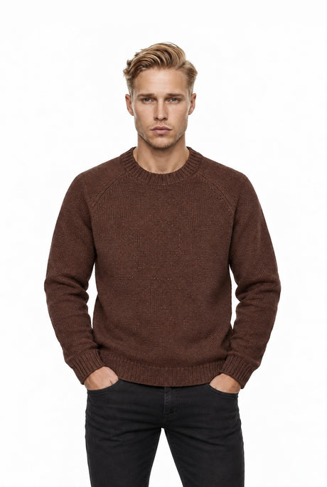 The Cozy Sweater cocoa – front