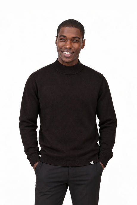 The Turtleneck Sweater licorice – front