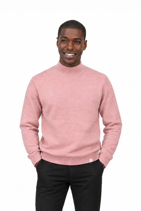 The Turtleneck Sweater misty rose – front