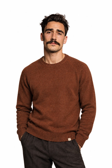 NAN0218D4 The signature raglan Cashmere – brown