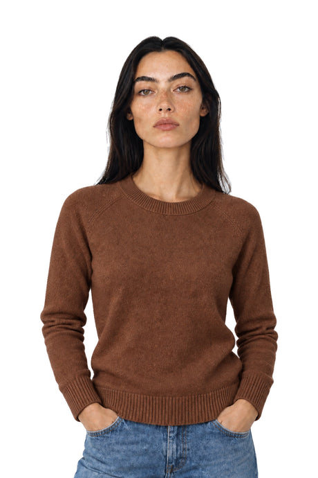 NAN0219D4 The drop shoulder Cashmere – brown