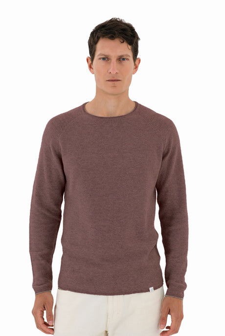 NOS004 honeycomb crew neck 424 – front