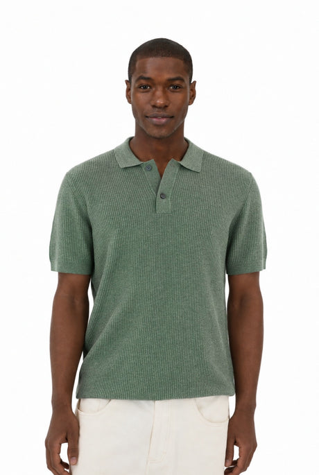 NOS038 racket polo green – Front