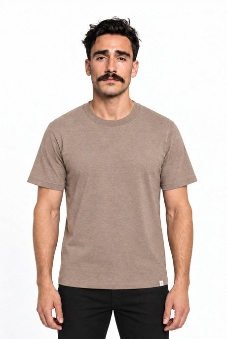 NOS046 melange t-shirt 250 – front
