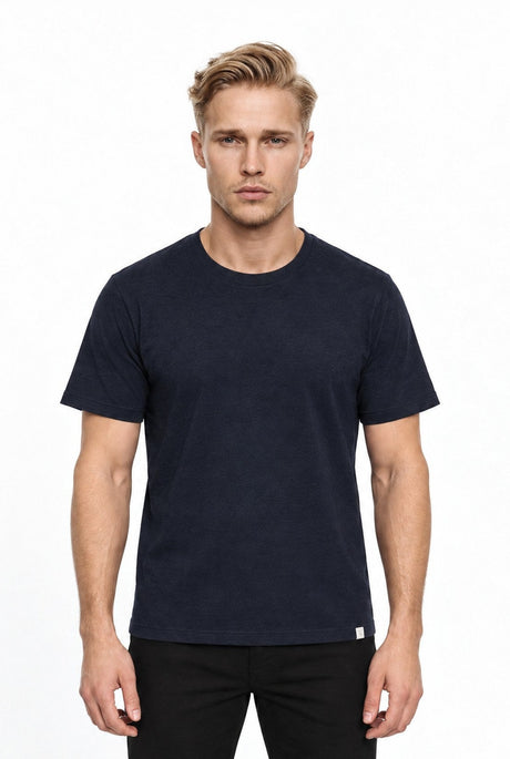 NOS046 melange t-shirt 670 – front
