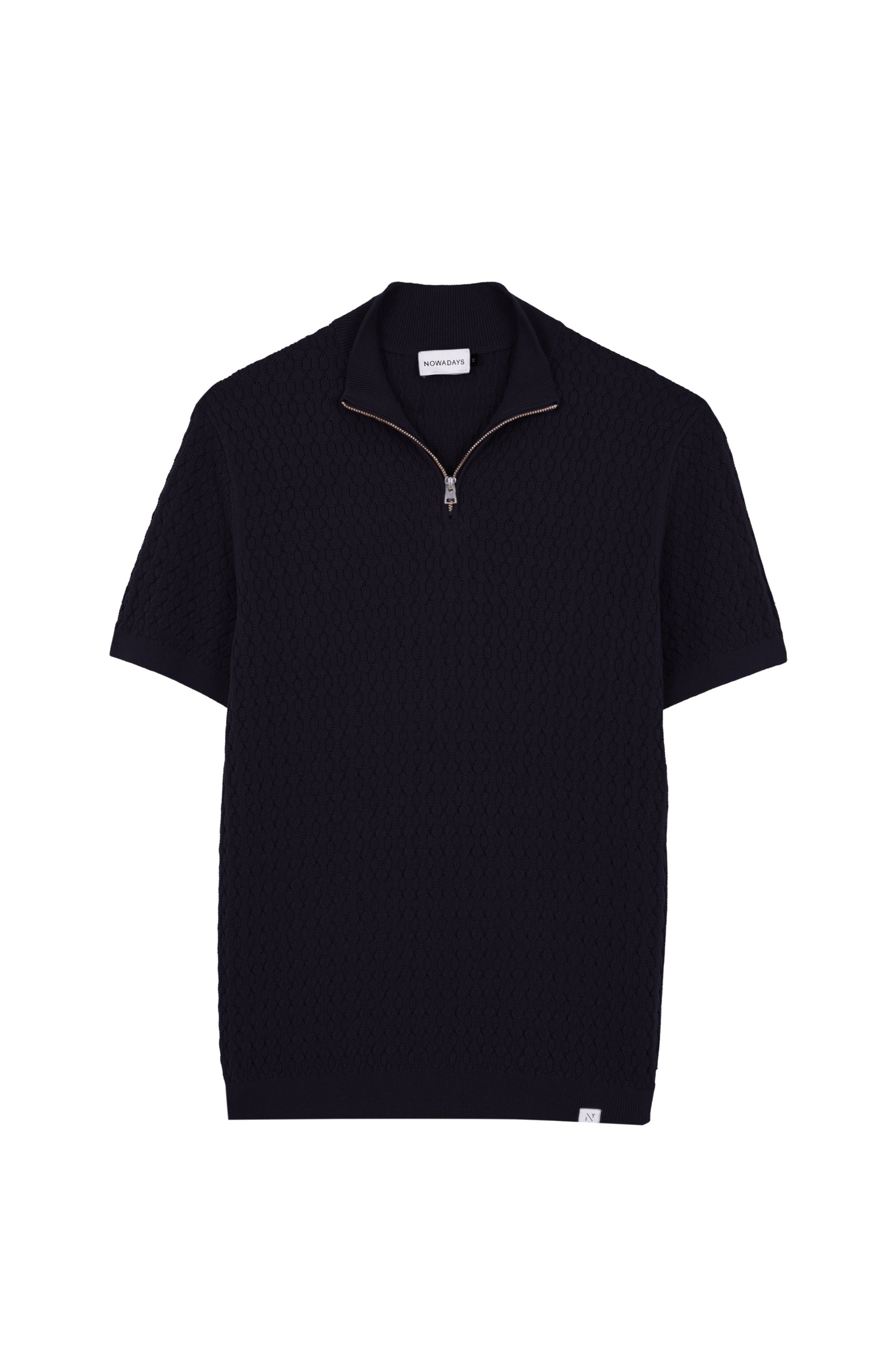 NAM1201D2 The quarter zip Polo – NOWADAYS