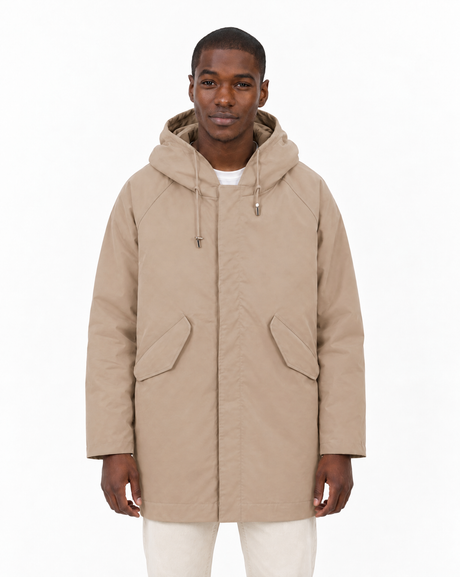 NAL0803D4 parka almond milk front