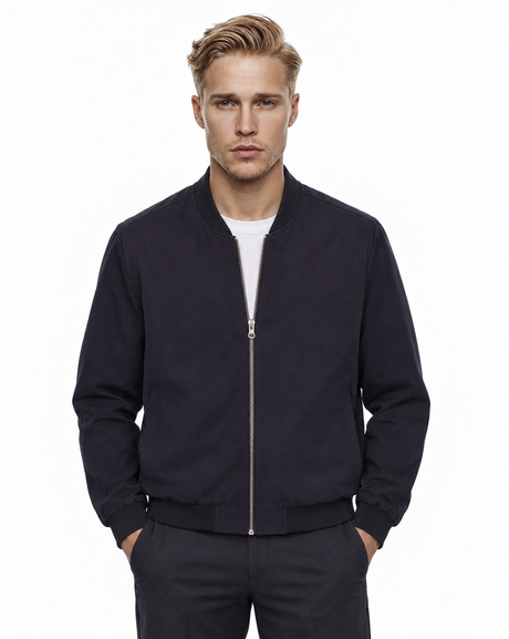 NAM0801D1 TNF bomber sky captain front
