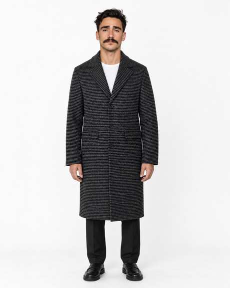 NAN0804D4 The Coat black front